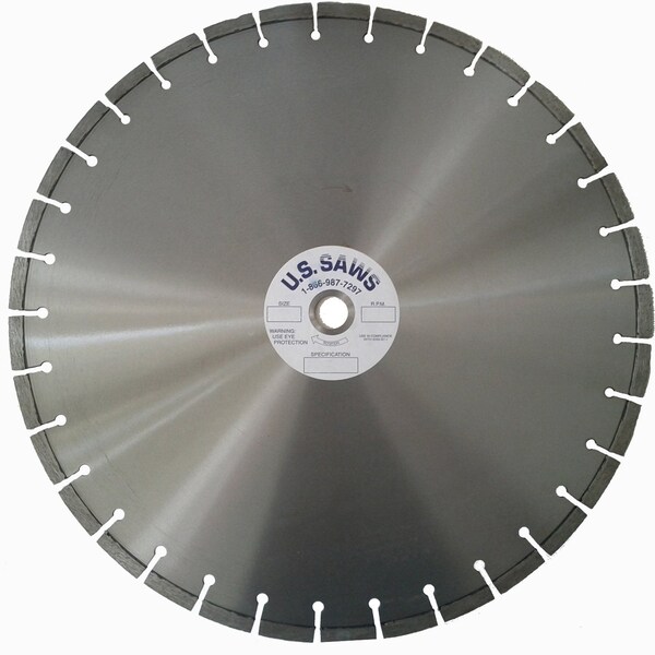 U.S.Saws 12" Concrete Diamond Pro Blade WCA12125P Zoro